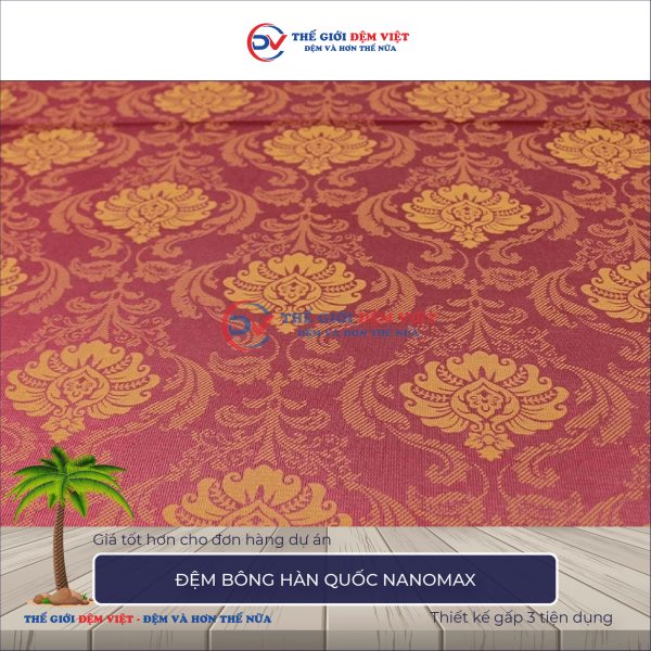 Đệm bông ép Nanomax 4